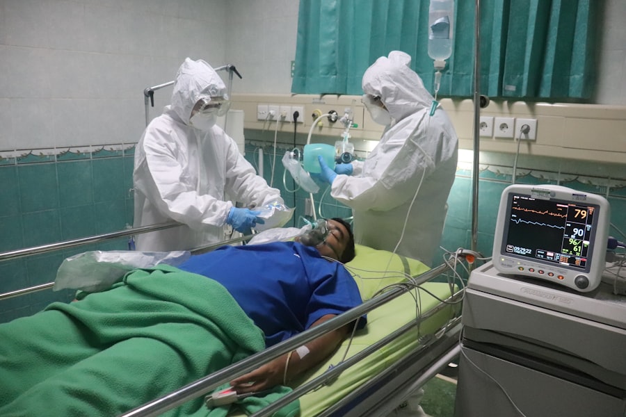 Ryzyko powikłań przy infekcjach dolnych dróg oddechowych u osób leżących